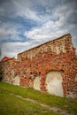 Ahus Town Wall Remains Royalty Free Stock Photo